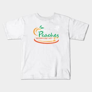 Peaches Record Store Kids T-Shirt